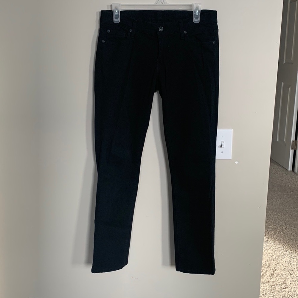 7 for all mankind black jeans